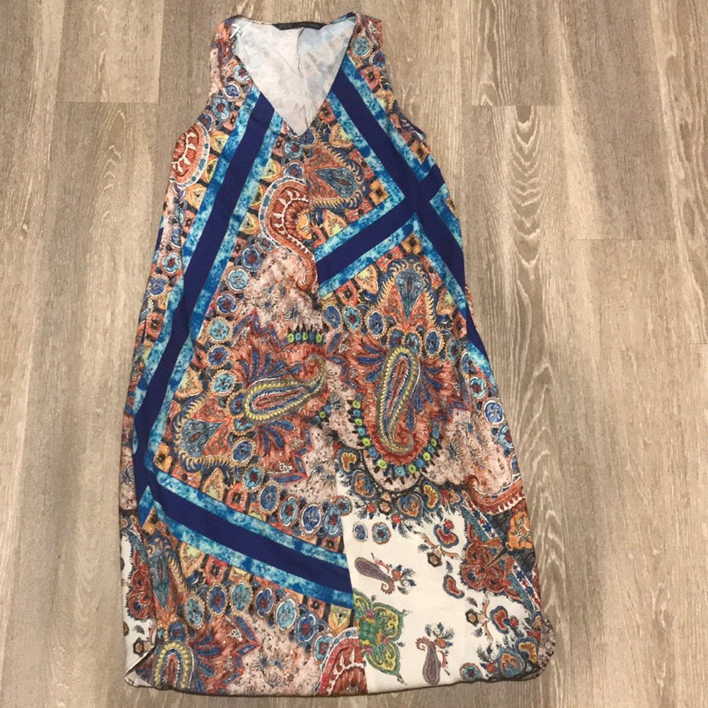 Zara | Paisley Midi Dress